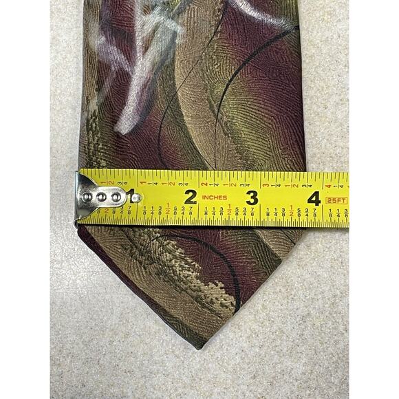 J Garcia Duck Worm Alarm Collection Thirty Four 100% Silk Mens Necktie 59x4 - Picture 7 of 8